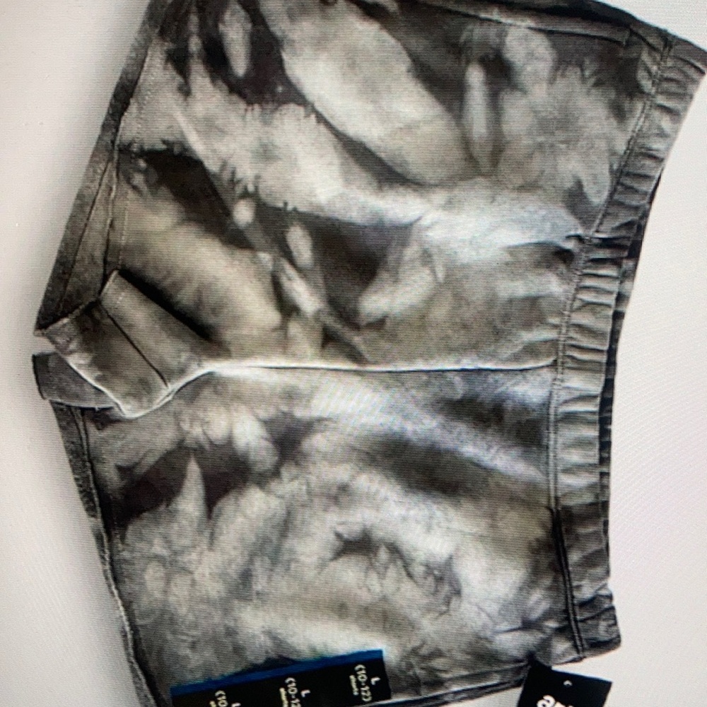 Art Class Tie Dye shorts unisex black and Gray